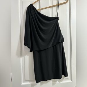 Jessica Simpson One Shoulder Little Black Dress Size XS